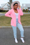 Cotton Candy Cardigan (Pink)